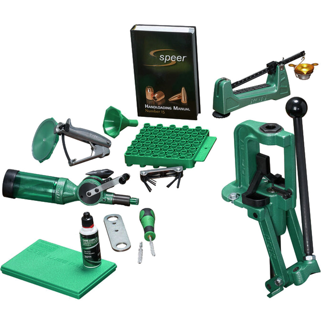 RCBS Rock Chucker Supreme Master Reloading Kit Single Stage Press All-In-One