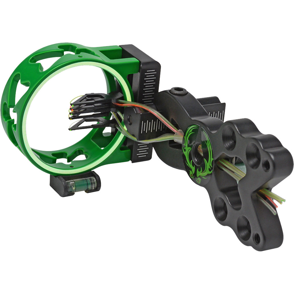 30-06 Aluma 5-Pin Archery Sight .019 with .010 Drop Pin and Level