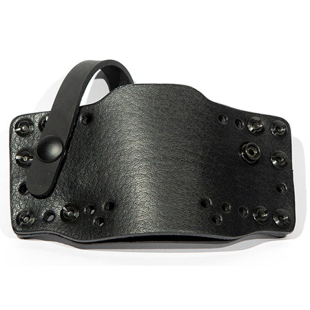 Limbsaver Cross-Tech Leather Clip-On Holster with Strap Black