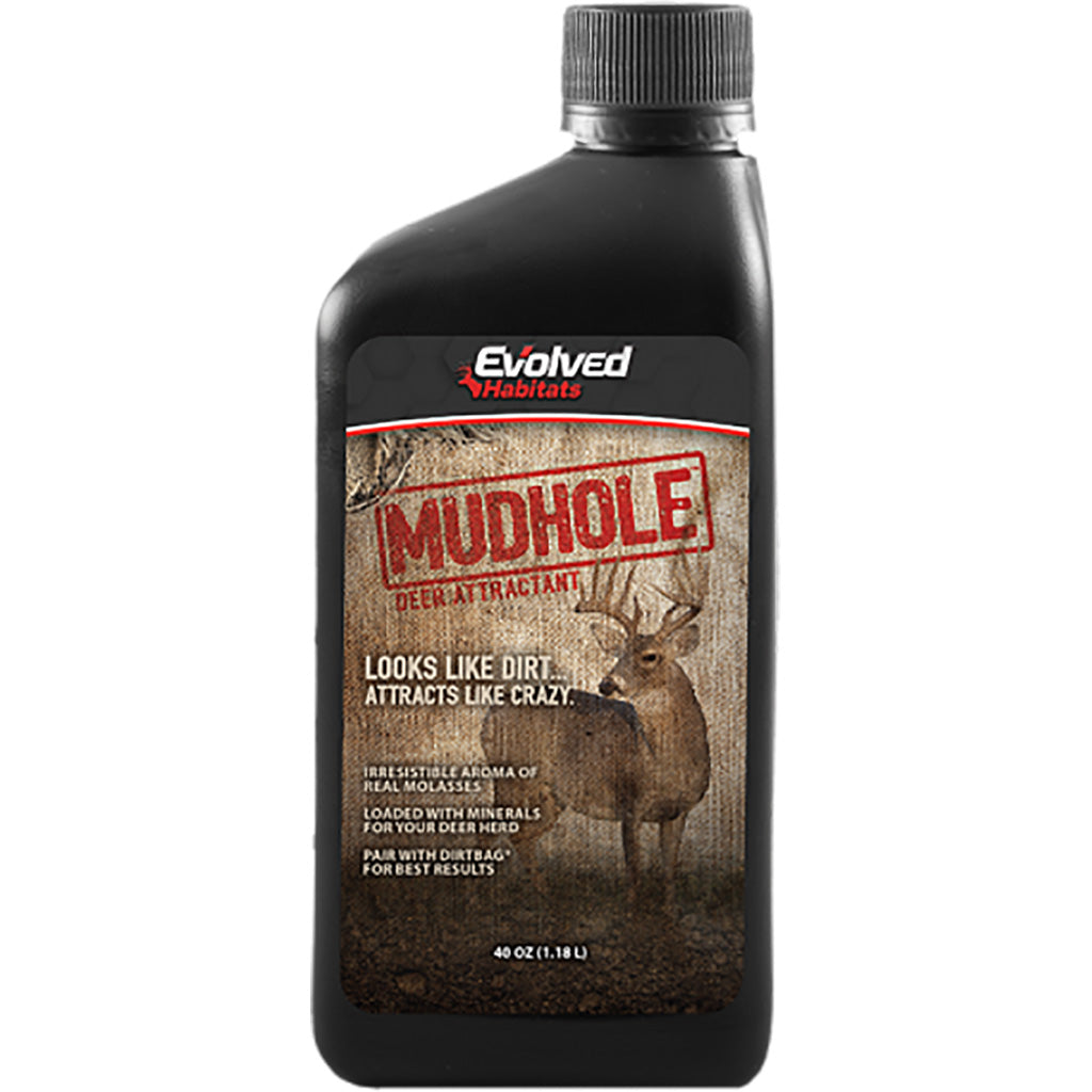 Evolved Mudhole Liquid Mineral Deer Attractant 40 oz.