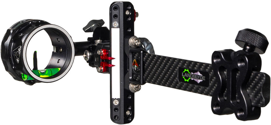 Axcel LANDSLYDE Plus Carbon Pro Sight AVX-41 1 Pin .019 Green RH Bow Sight