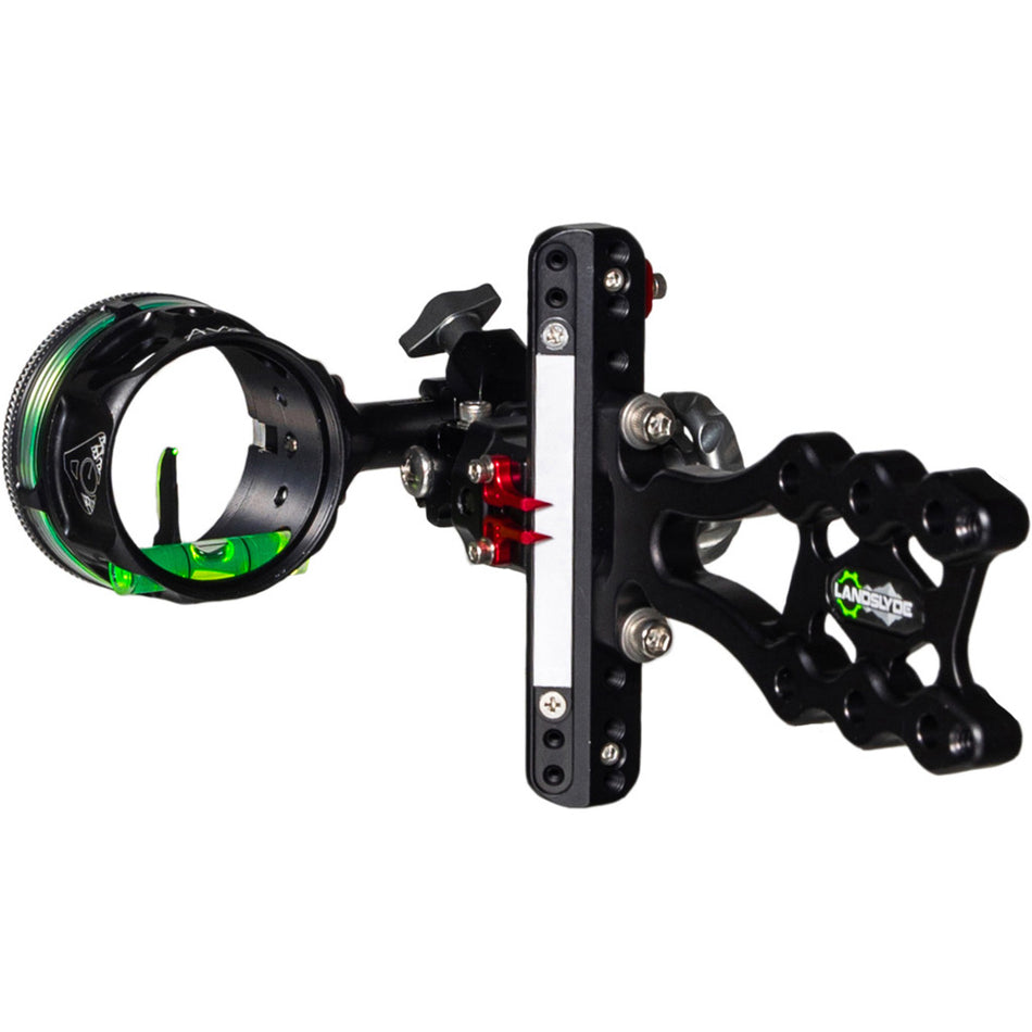 Axcel LANDSLYDE Sight AVX-41 1 Pin .019 Green RH Non-Dampened Bow Sight