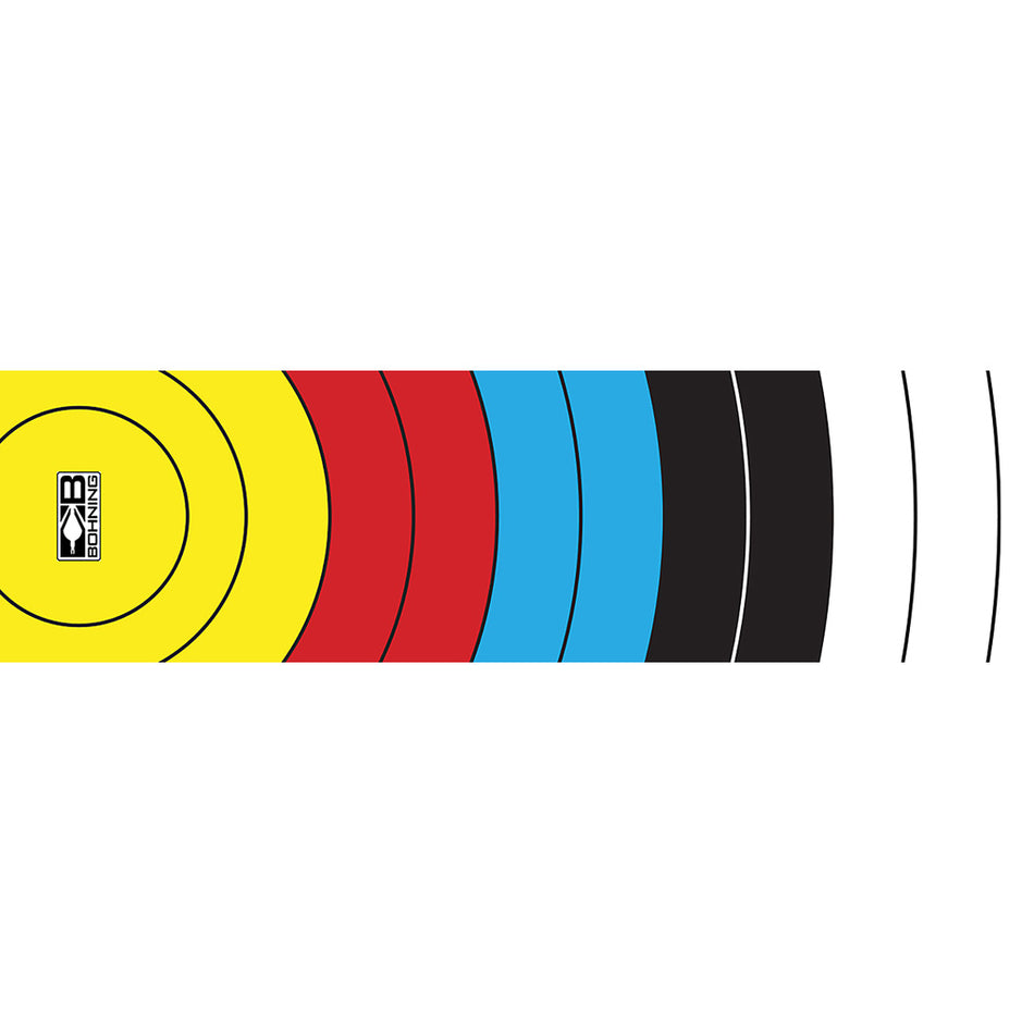 Bohning Arrow Wraps Target Face 4 in. Small 13-Pack