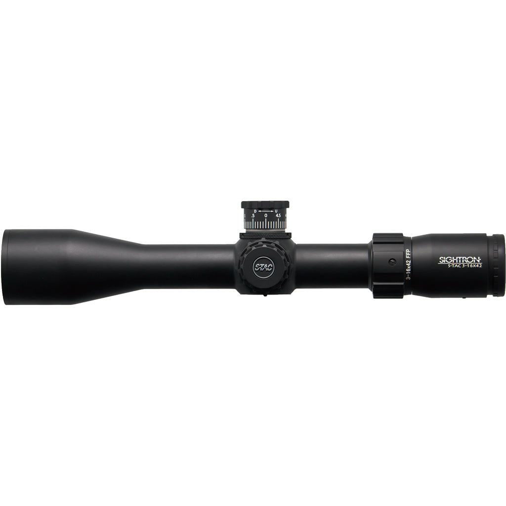 Sightron S-TAC 3-16x42mm FFP Riflescope 30mm Tube Mil-Hash-2 Reticle Zero Stop