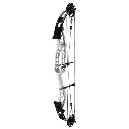 Darton Vegas E-3D Compound Bow Matte Black 60-70 lbs. RH White Limbs