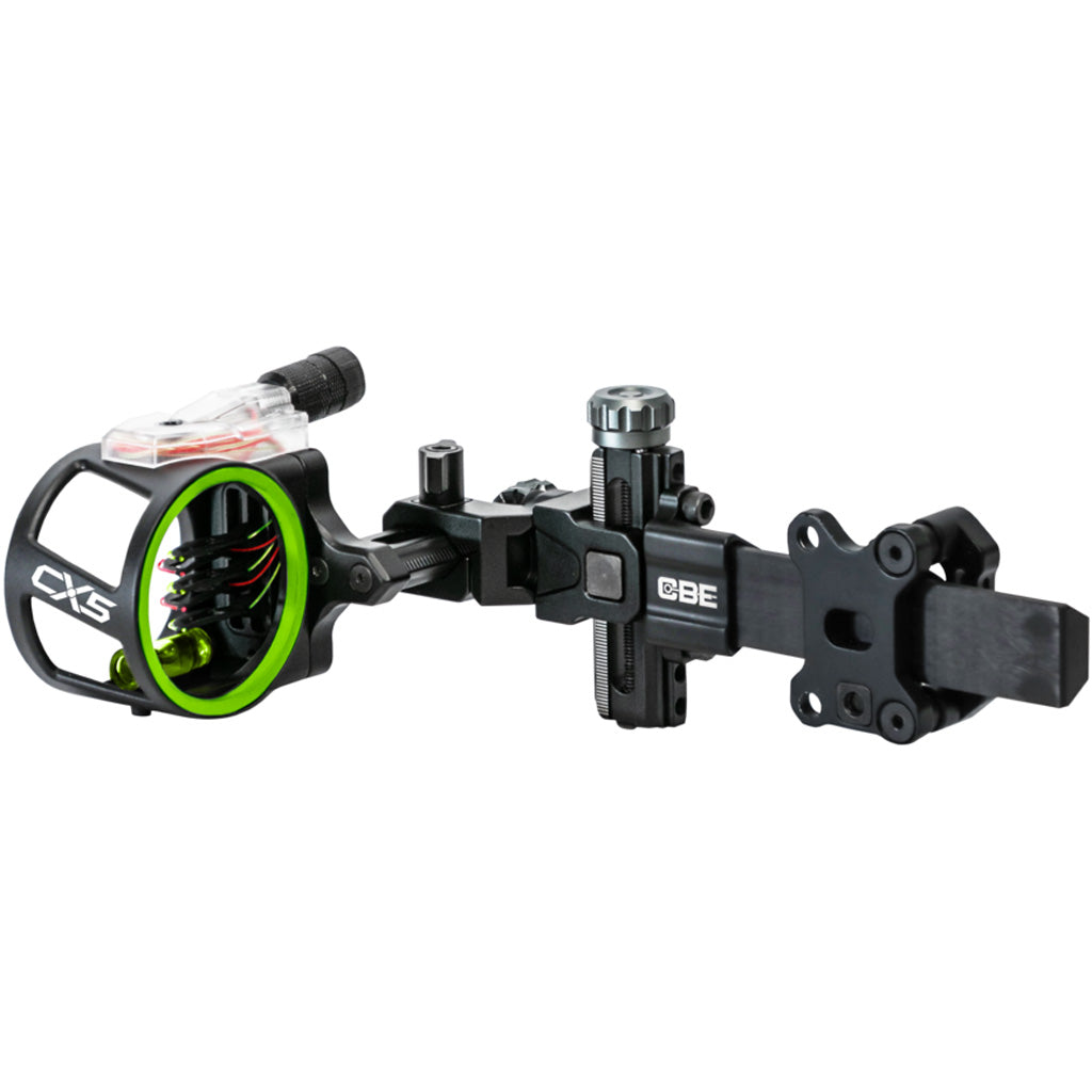CBE CX5 Carbon Sight 5 Pin .019 RH Archery Bow Sight
