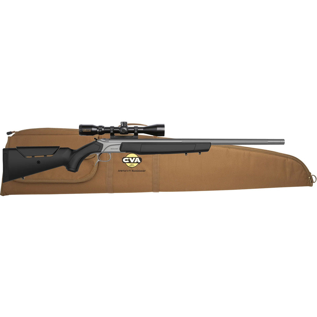 CVA Accura MR-X Muzzleloader Package .50 Cal 26 in. Black/Stainless with Scope