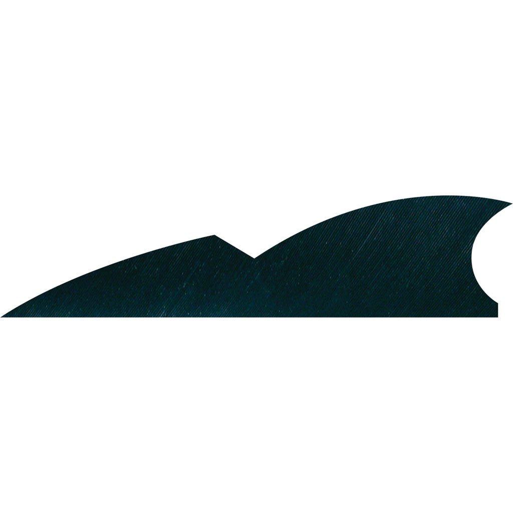 Gateway Batwing Feathers Black 2 in. Left Wing 50 Pack
