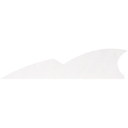 Gateway Batwing Feathers Flo White 2 in. Left Wing 50 Pack