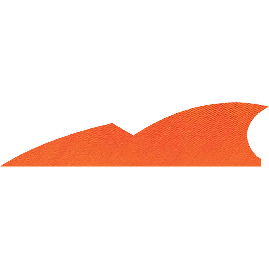Gateway Batwing Feathers Tangerine 2 in. Left Wing 50 Pack