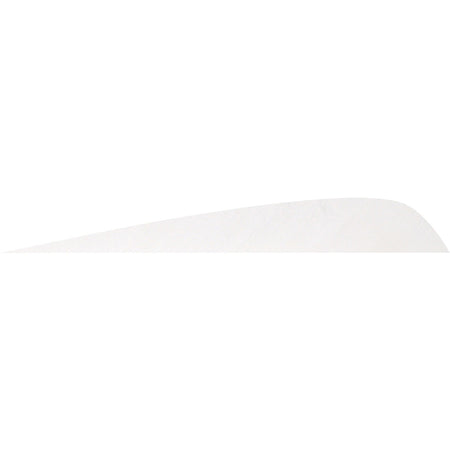 Gateway Parabolic Feathers Flo White 4 in. Left Wing 50 Pack