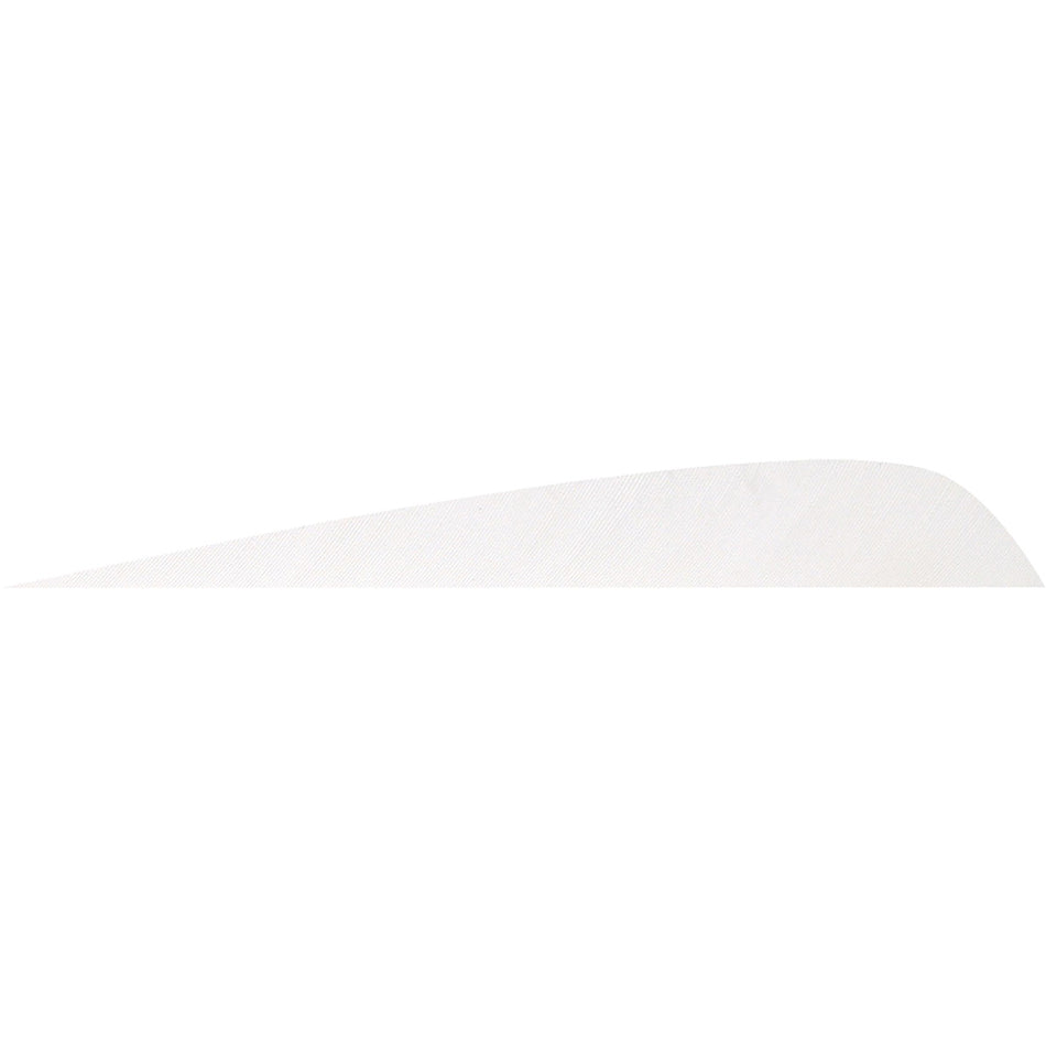 Gateway Parabolic Feathers Flo White 4 in. Left Wing 50 Pack