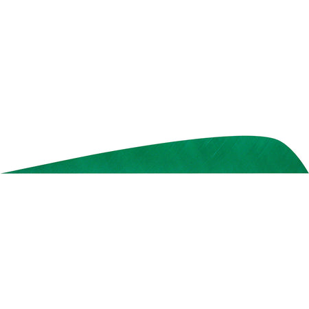 Gateway Parabolic Feathers Green 4 in. Left Wing 50 Pack