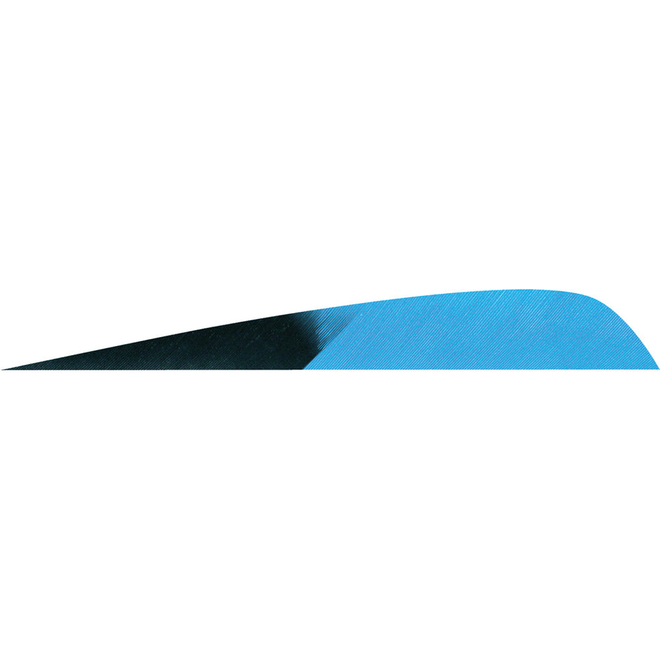Gateway Parabolic Feathers Kuro Blue 4 in. Left Wing 50 Pack