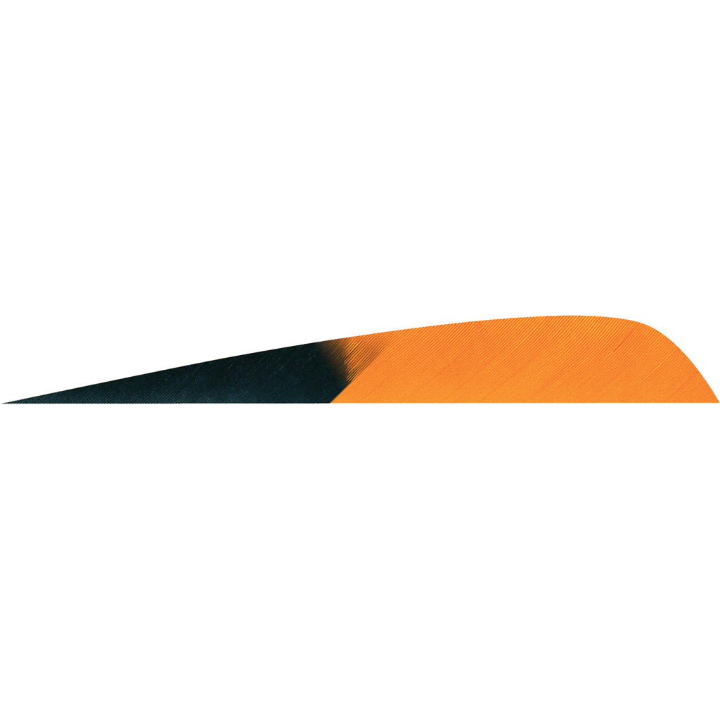 Gateway Parabolic Feathers Kuro Orange 4 in. Left Wing 50 Pack