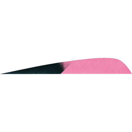 Gateway Parabolic Feathers Kuro Pink 4 in. Left Wing 50 Pack