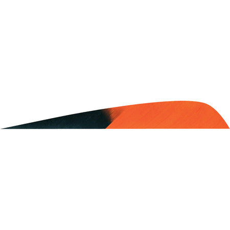 Gateway Parabolic Feathers Kuro Tangerine 4 in. Left Wing 50 Pack