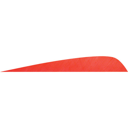 Gateway Parabolic Feathers Red 4 in. Left Wing 50 Pack