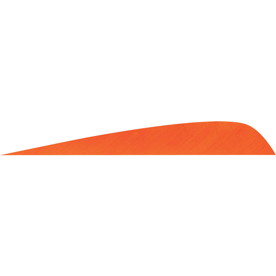 Gateway Parabolic Feathers Tangerine 4 in. Left Wing 50 Pack