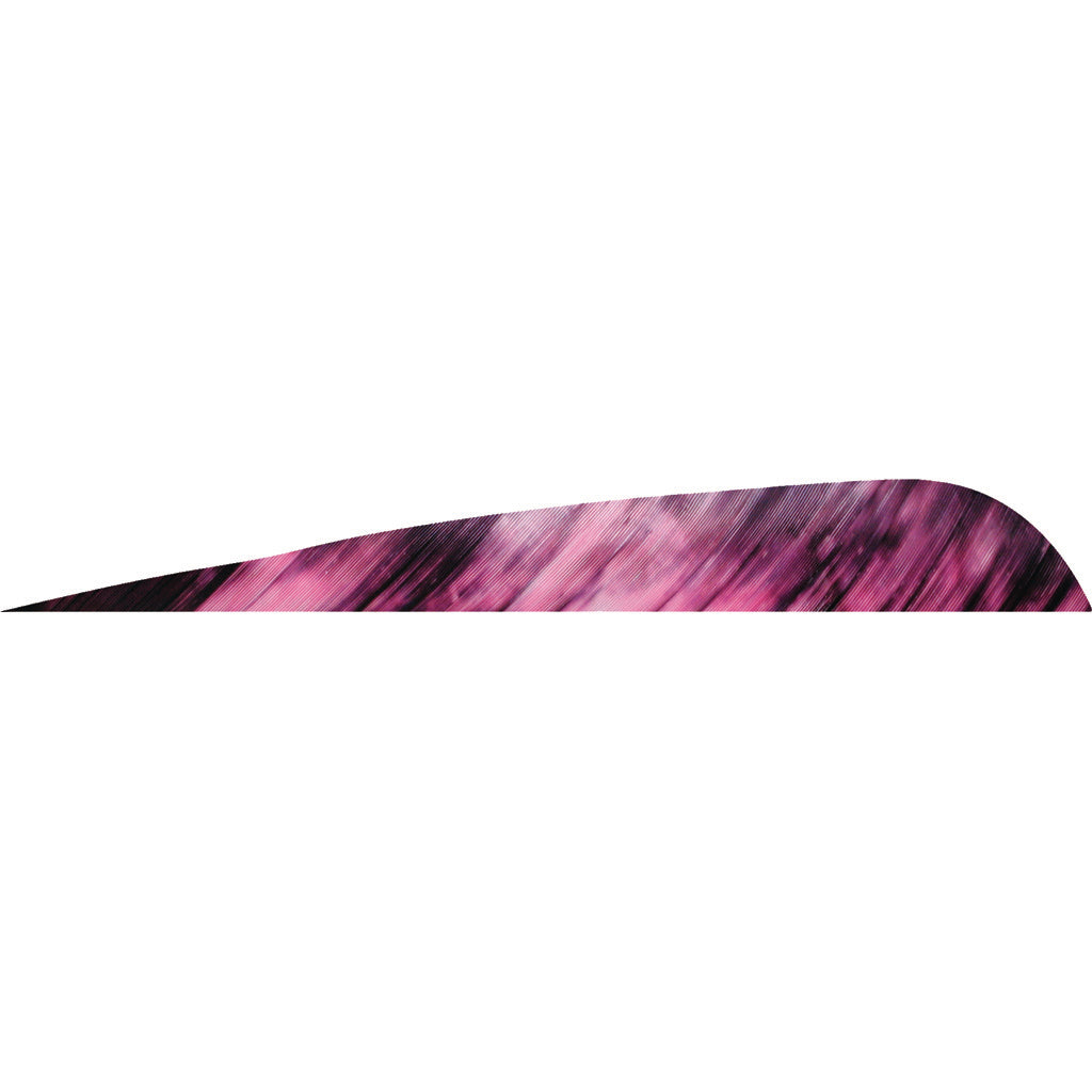 Gateway Parabolic Feathers Tre Purple 4 in. Left Wing 50 Pack