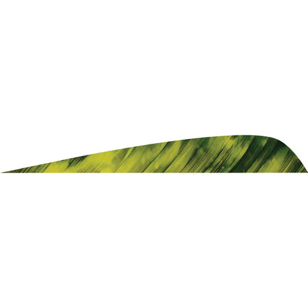 Gateway Parabolic Feathers Tre Yellow 4 in. Left Wing 50 Pack