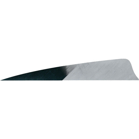 Gateway Shield Cut Feathers Kuro Grey 4 in. Left Wing 50-Pack