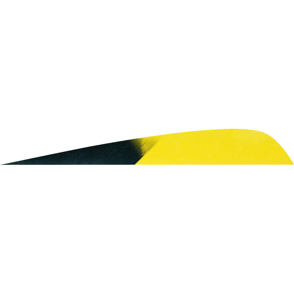 Gateway Parabolic Feathers Kuru Flo Yellow 4 in. Right Wing 50-Pack