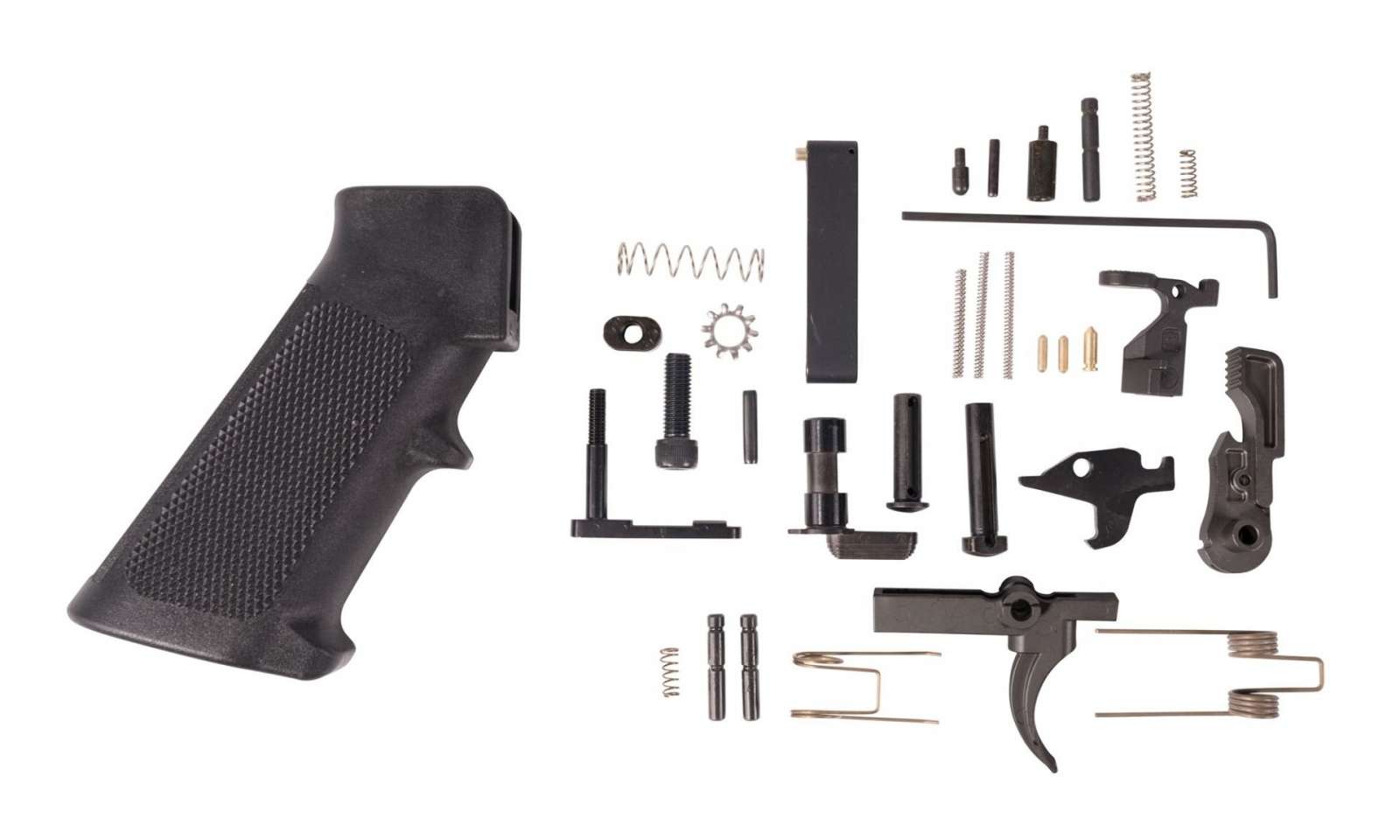 Anderson Lower Parts Kit - Black Hammer and Trigger (Packaged)