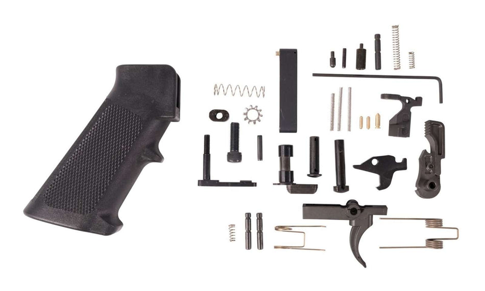 Anderson Lower Parts Kit - Black Hammer and Trigger (Packaged)