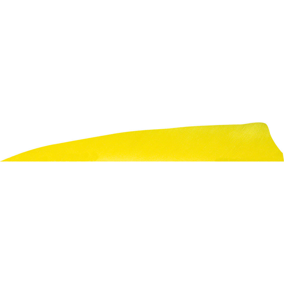 Gateway Shield Cut Feathers Sun Yellow 4 in. RW 50-Pack