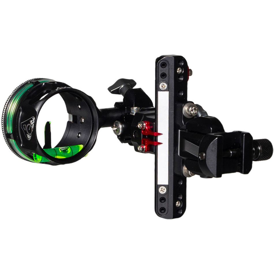 Axcel LANDSLYDE Picatinny Bow Sight AVX-41 1 Pin .010 Green Right Hand