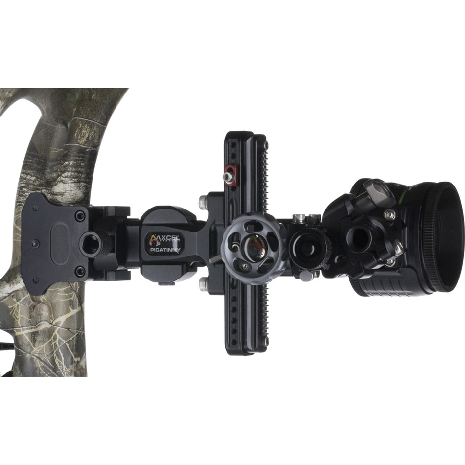 Axcel LANDSLYDE Picatinny Bow Sight AccuStat II 3 Pin .010 Right Hand