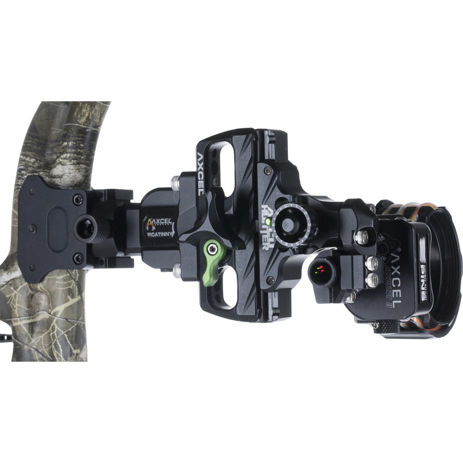 Axcel AccuHunter Picatinny Bow Sight 41mm 5 Pin .019 RH/LH