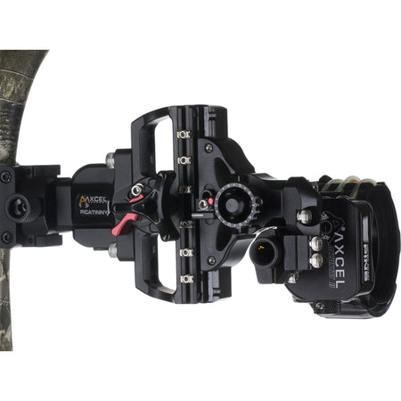 Axcel AccuTouch Picatinny Bow Sight AccuStat II 5 Pin .019 RH/LH