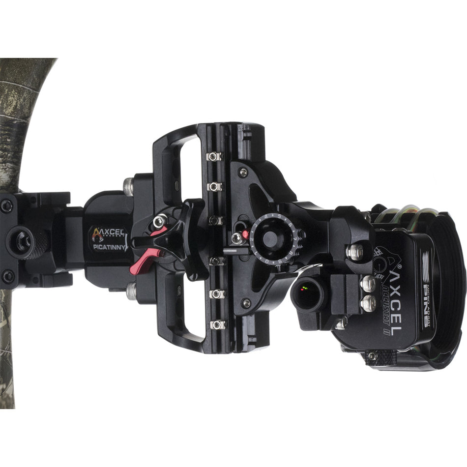 Axcel AccuTouch Picatinny Bow Sight AccuStat II 5 Pin .010 RH/LH
