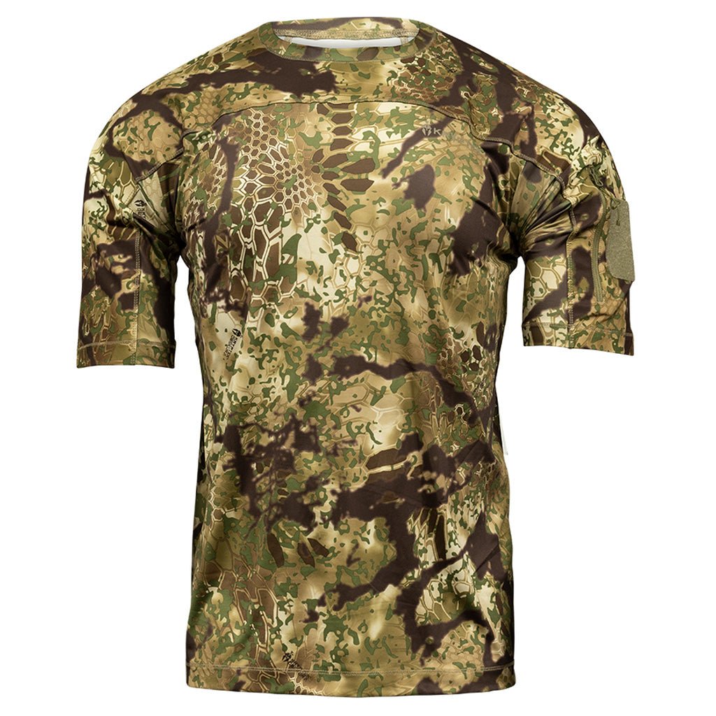 Kryptek Valhalla Short Sleeve Crew Shirt Obskura Transitional - X-Large