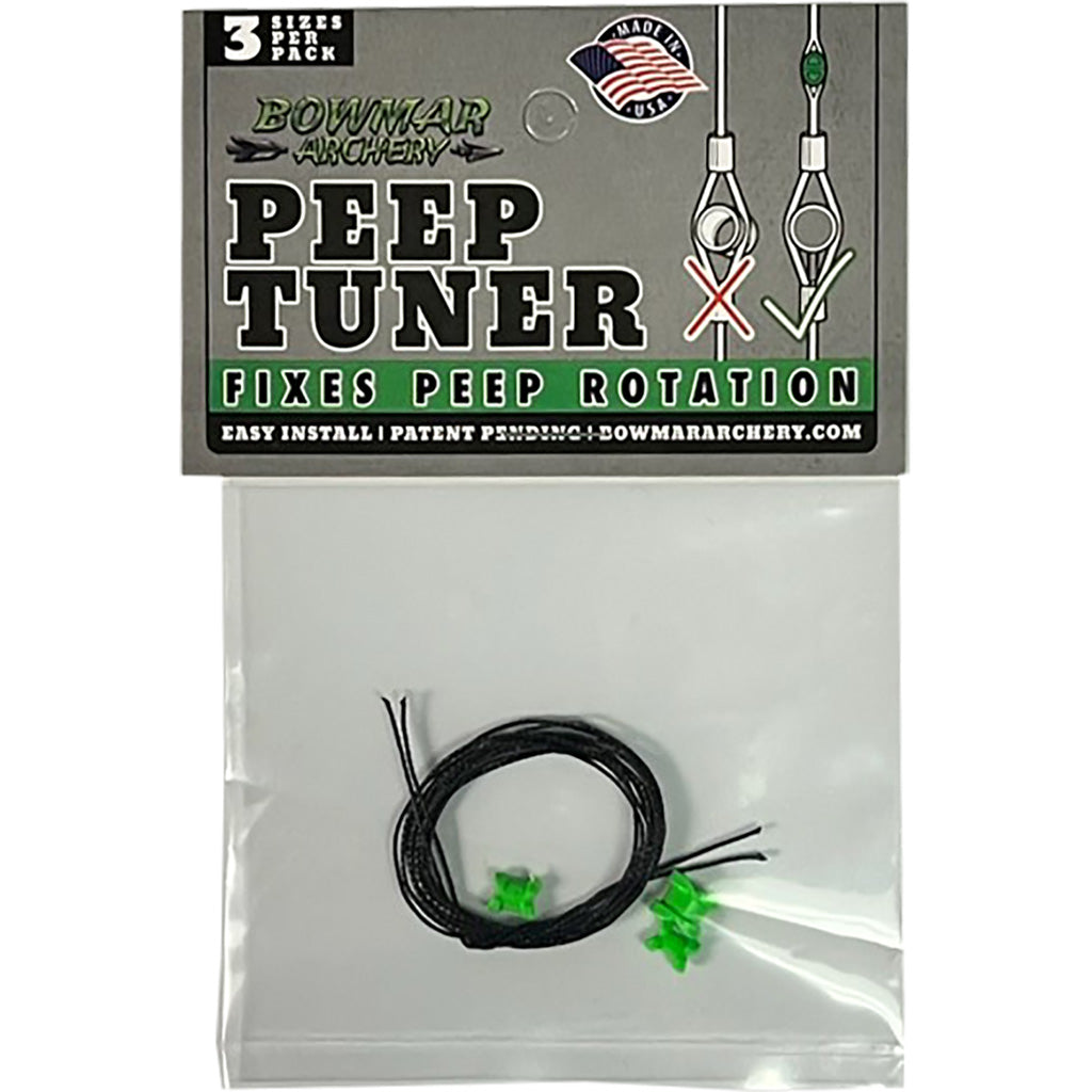 Bowmar Peep Tuner Green Bow String Alignment Tool