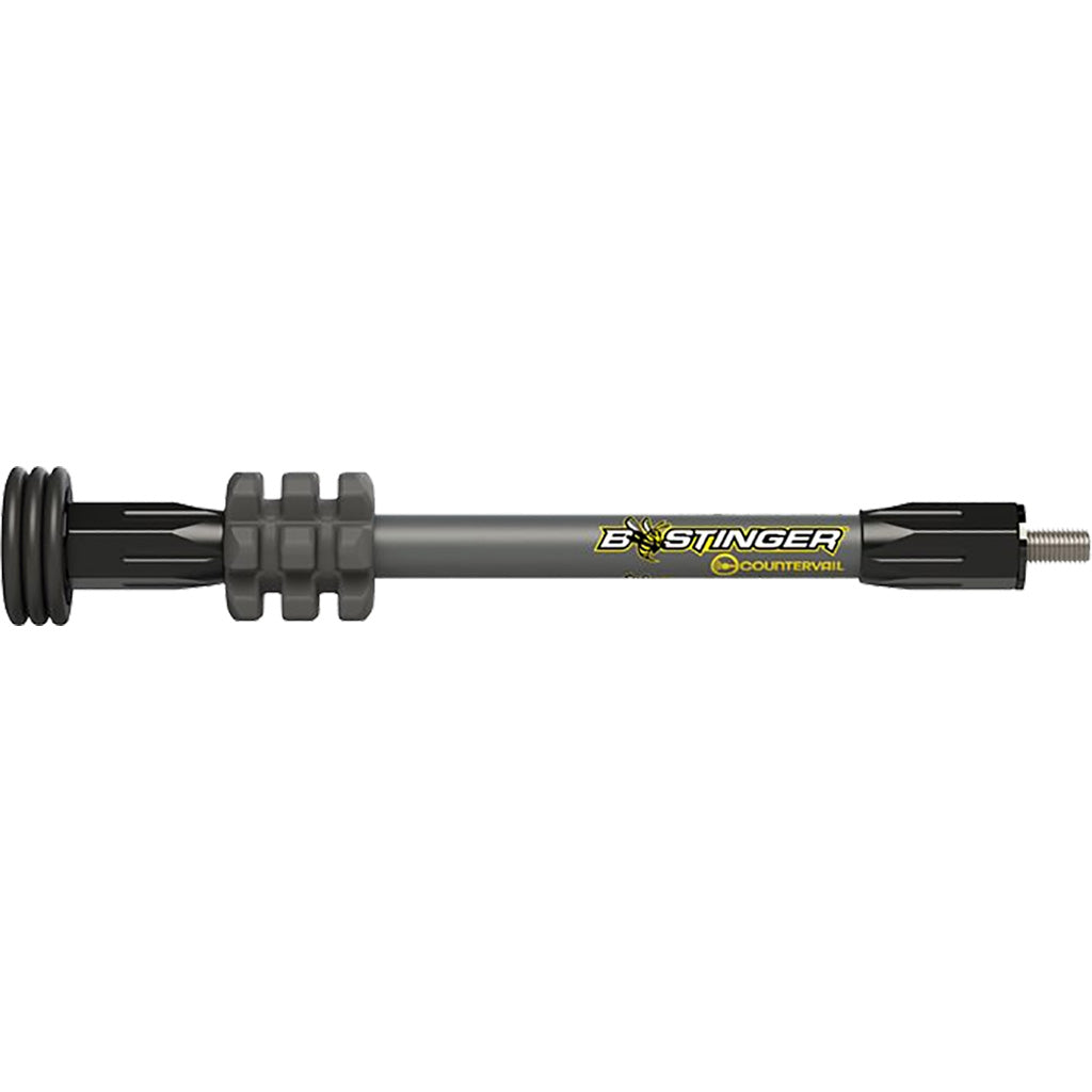 Bee Stinger MicroHex Bow Stabilizer Grey 12 Inch