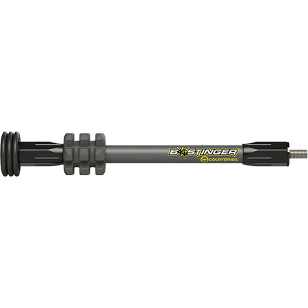 Bee Stinger MicroHex Bow Stabilizer Grey 12 Inch