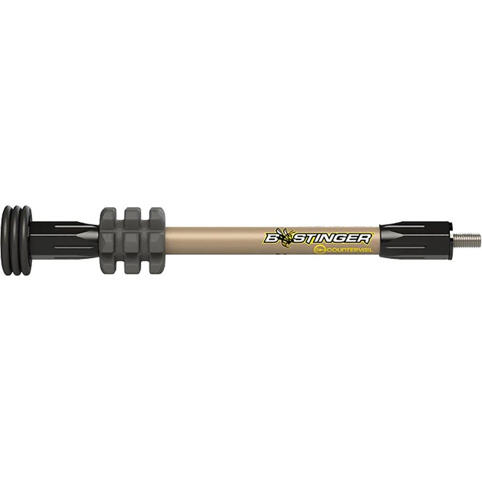 Bee Stinger MicroHex Bow Stabilizer Tan 12 Inch
