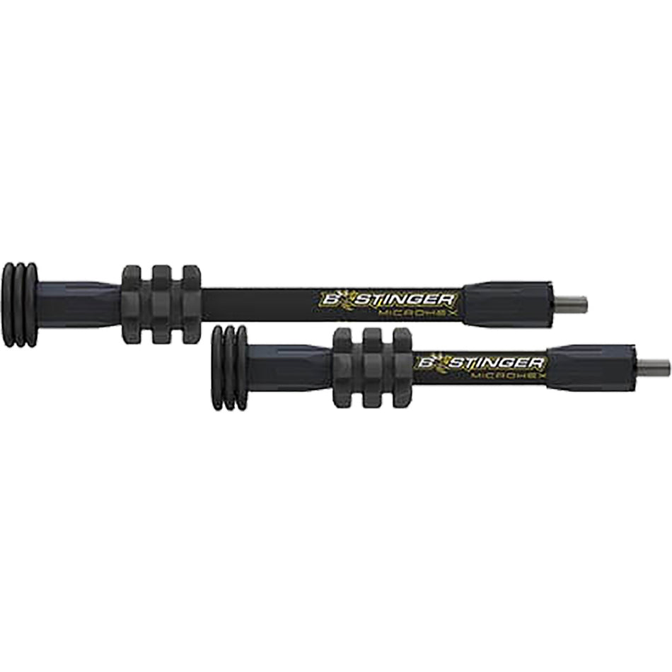 Bee Stinger MicroHex Stabilizer System Kit Matte Black 8 in./6 in.