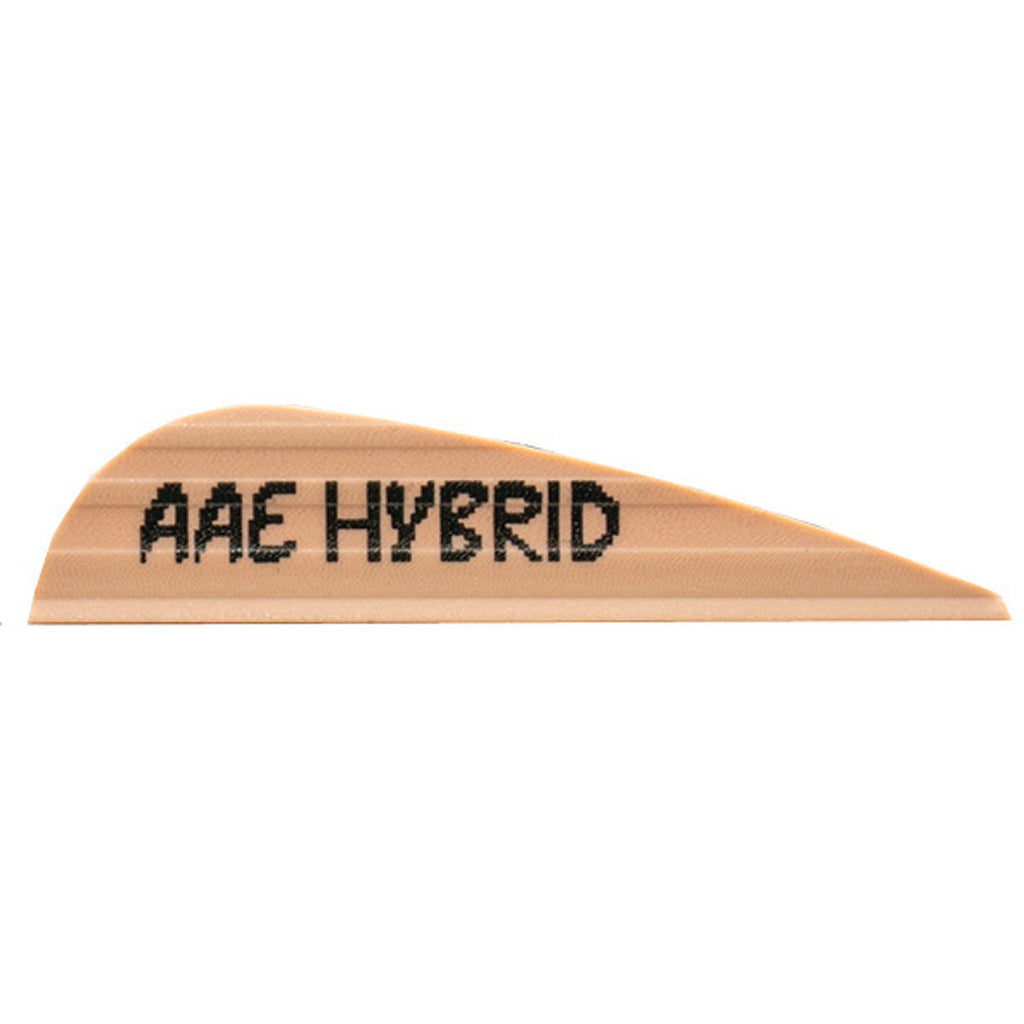 AAE Hybrid 16 Arrow Vanes Sand 1.7 in. 100-Pack