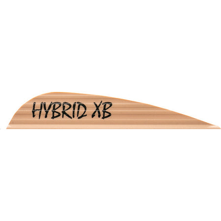 AAE Hybrid 2.0 Arrow Vanes Sand 1.95 in. 100-Pack