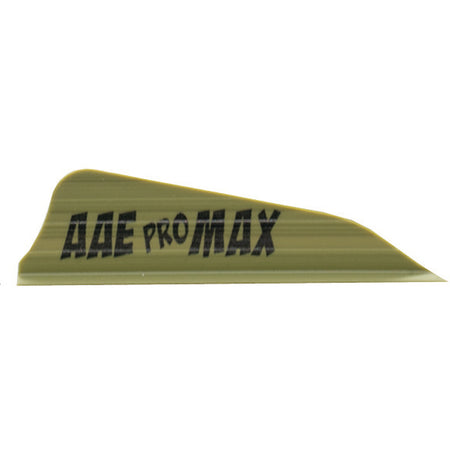 AAE Pro Max Vanes OD Green 1.7" 100-Pack Arrow Fletching