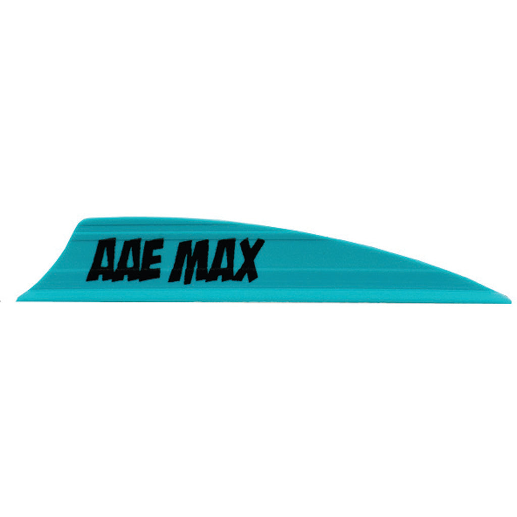 AAE Pro Max Vanes Teal 1.7" 100-Pack Arrow Fletching