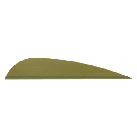 AAE Trad Vanes OD Green 3" Traditional Archery Fletching 50 pk.