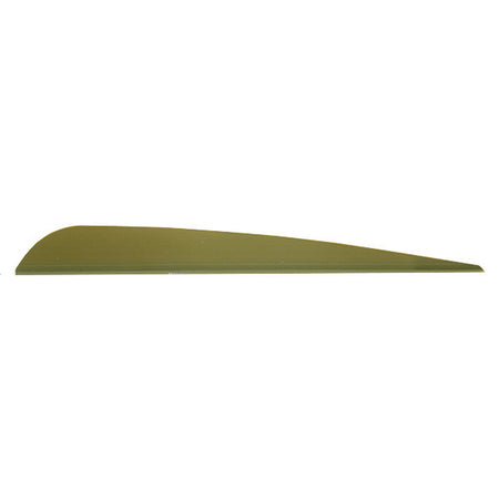 AAE Trad Vanes OD Green 4" Traditional Archery Fletching 50 pk.