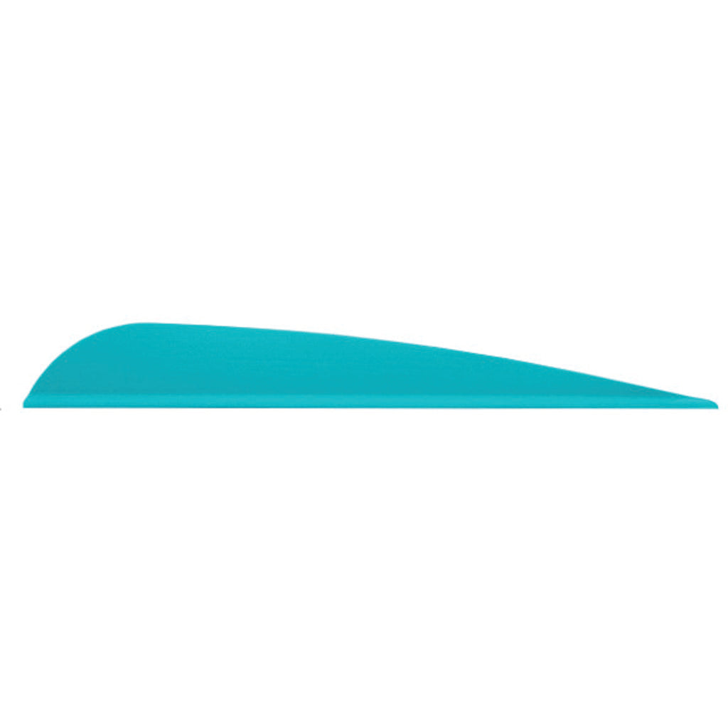 AAE Trad Vanes Teal 4" Traditional Archery Fletching 50 pk.