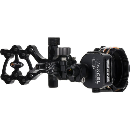 Axcel ArmorTech Lite Archery Sight Black 4 Pin .010 with AccuStat II Scope