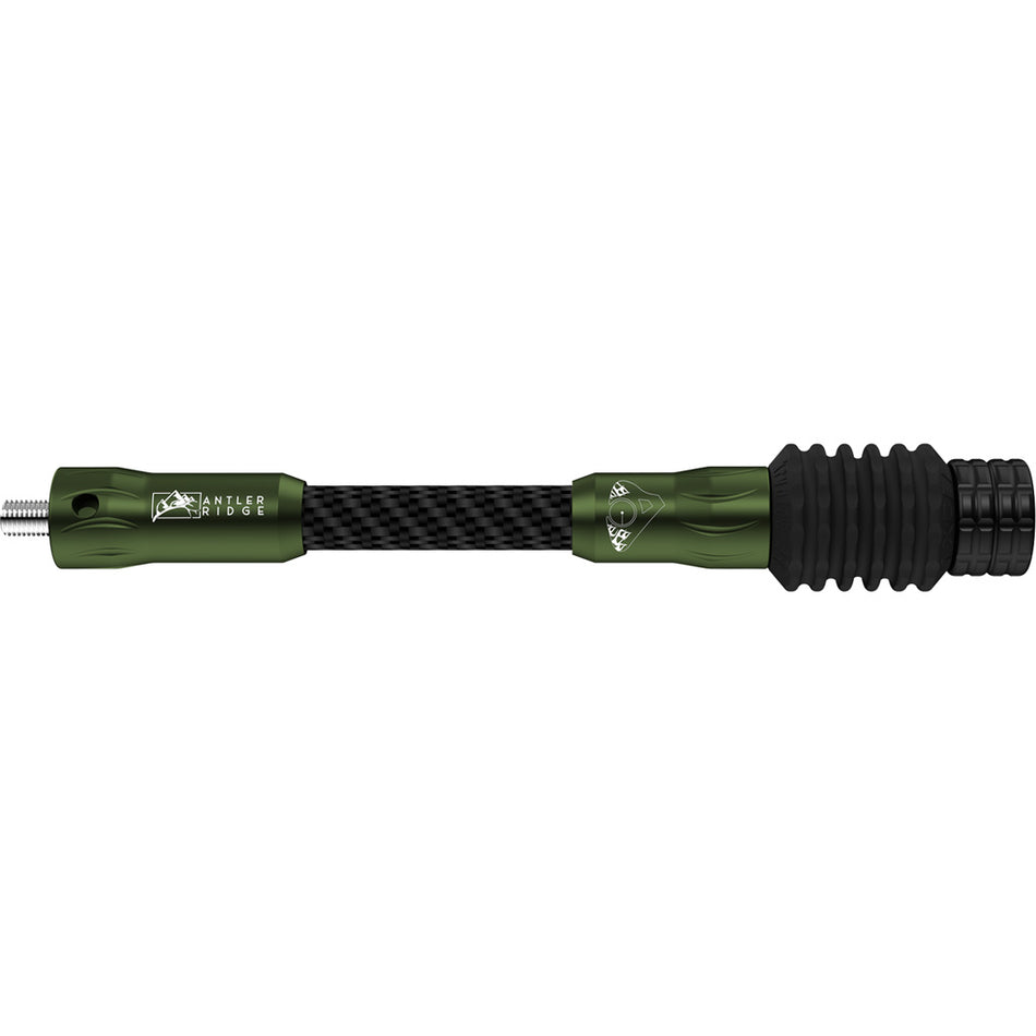 Axcel Antler Ridge Hunting Bow Stabilizer OD Green 6 Inch
